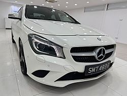 Mercedes Benz CLA180 R18 BI Revcam 2016 White